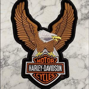Harley Davidson eagle patch